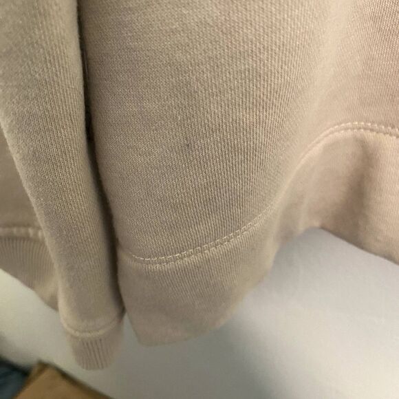 Standard Cloth | Slouchy Beige Mock Neck Sweatshirt Urban Outfitters - Picture 5 of 8